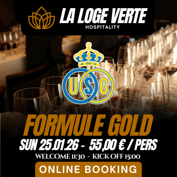 Formule Gold : R. Union St-Gilloise (MD20)