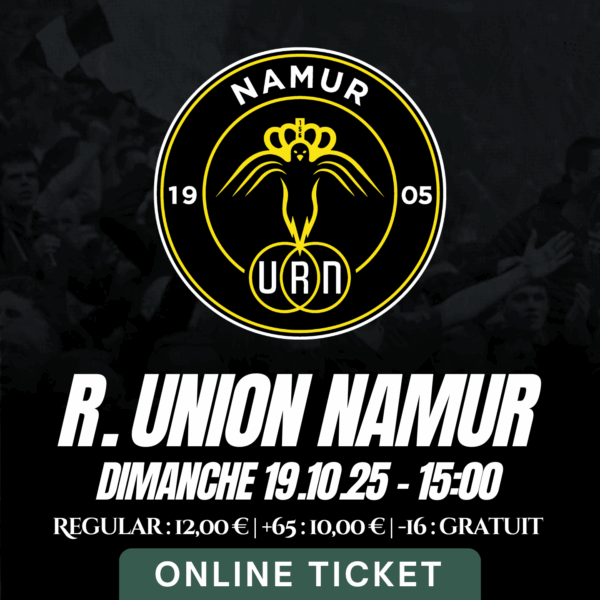UR Namur | 19.10 | 15:00