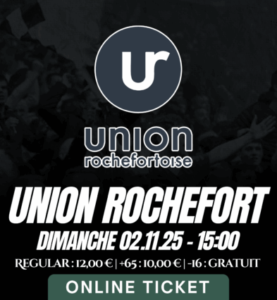 Union Rochefort | 02.11 | 15:00