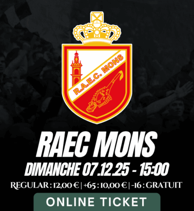 RAEC Mons | 07.12 | 15:00