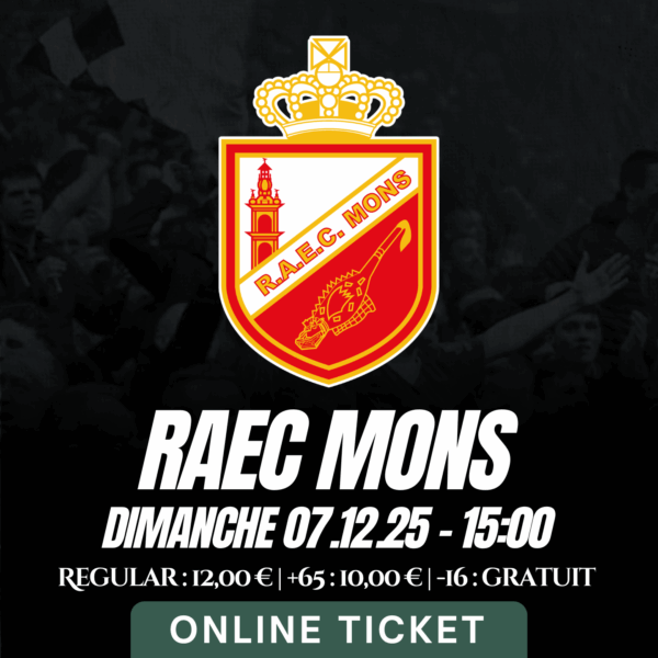 RAEC Mons | 07.12 | 15:00